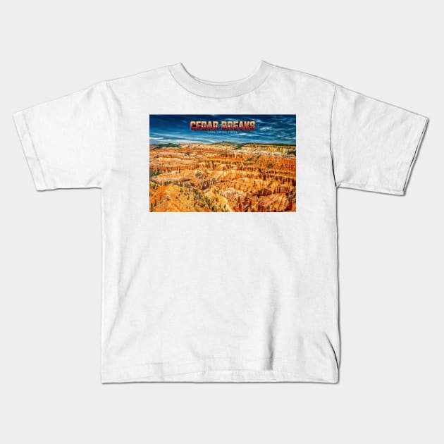 Cedar Breaks National Monument Kids T-Shirt by Gestalt Imagery